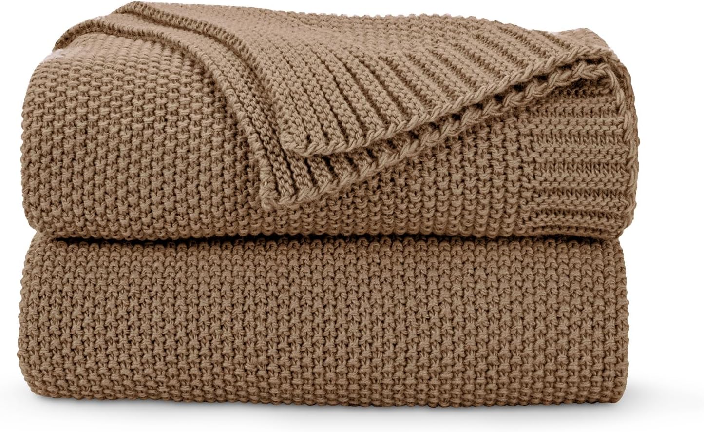 Brown Knit Blanket
