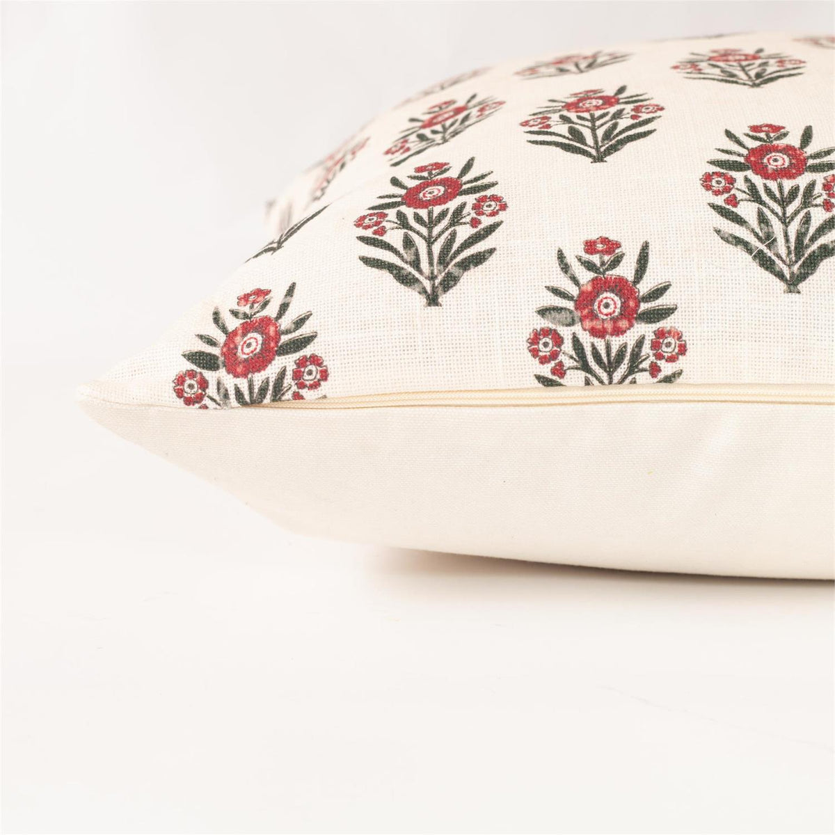 Christmas Block Print Pillow