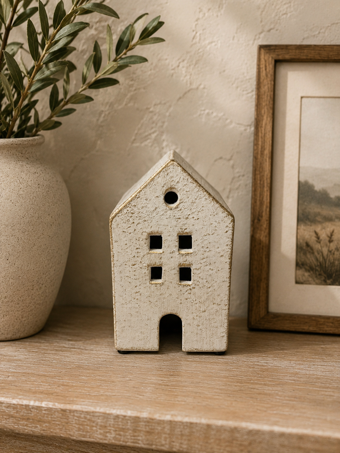 White Gold Brushed Houses
