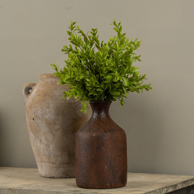 14" Ruscus Leaf Bush