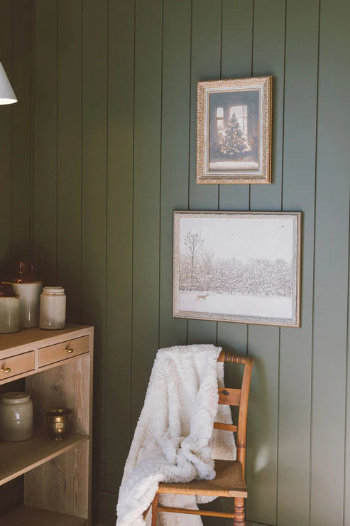 Vintage Art - Glowing Christmas Tree