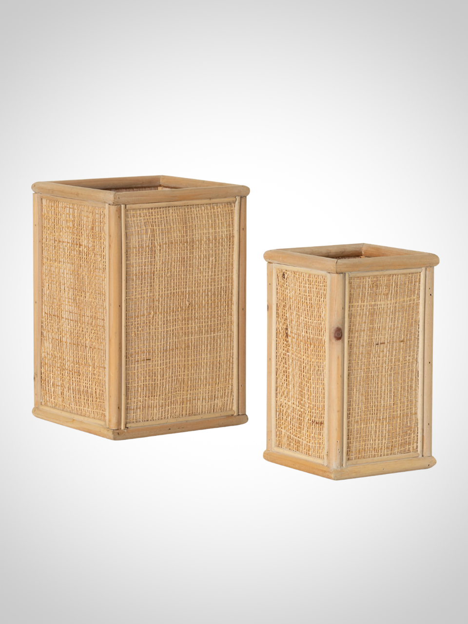 Wood & Seagrass Container