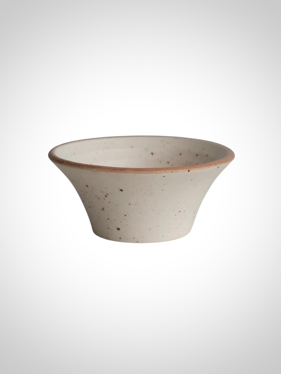 Cream Speckled Bowl