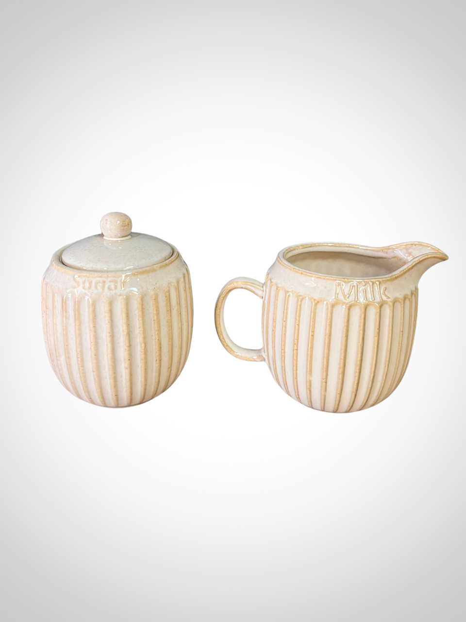 Sugar & Milk Ceramic Vessel