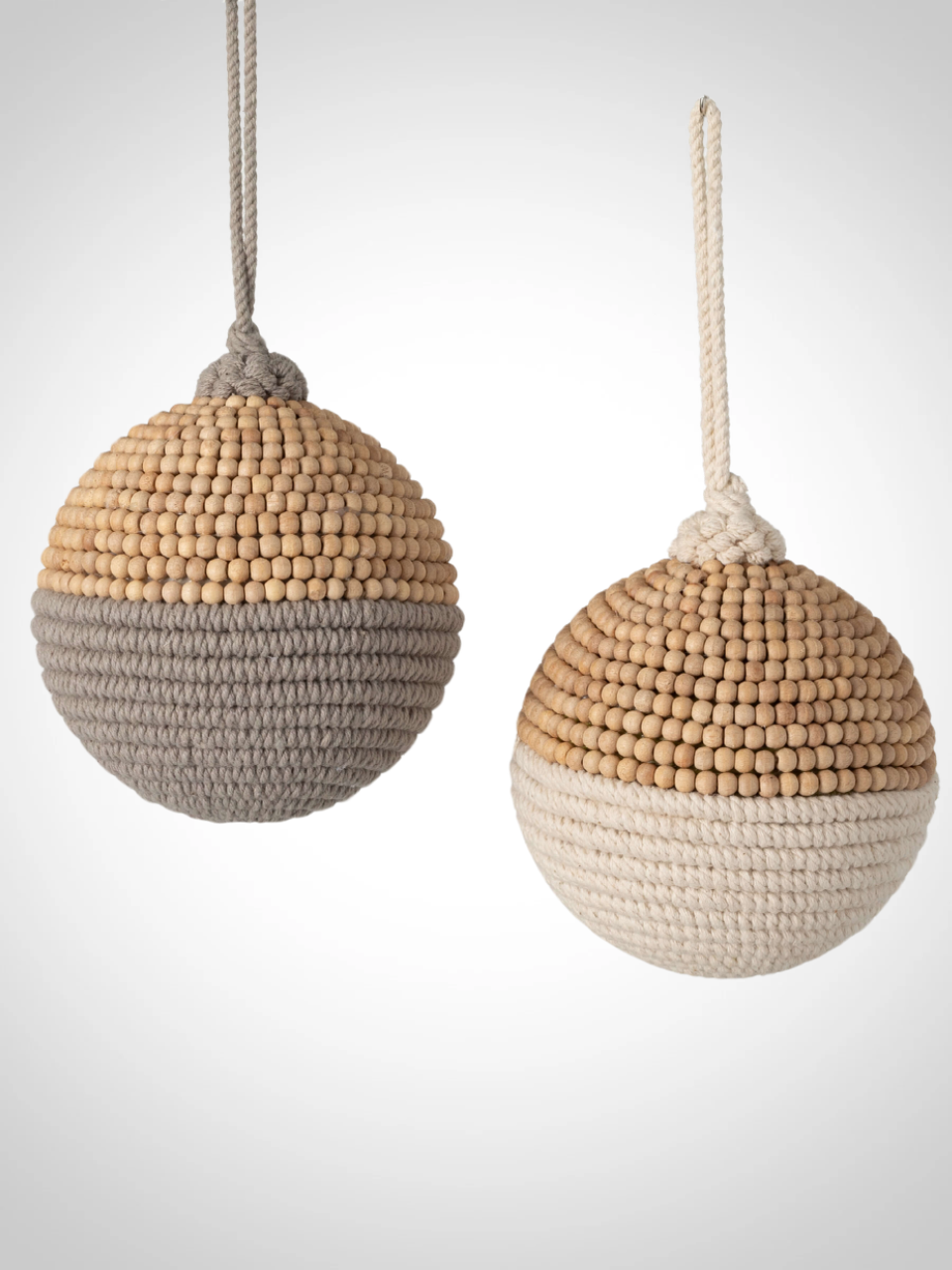 Beaded Ball Ornament