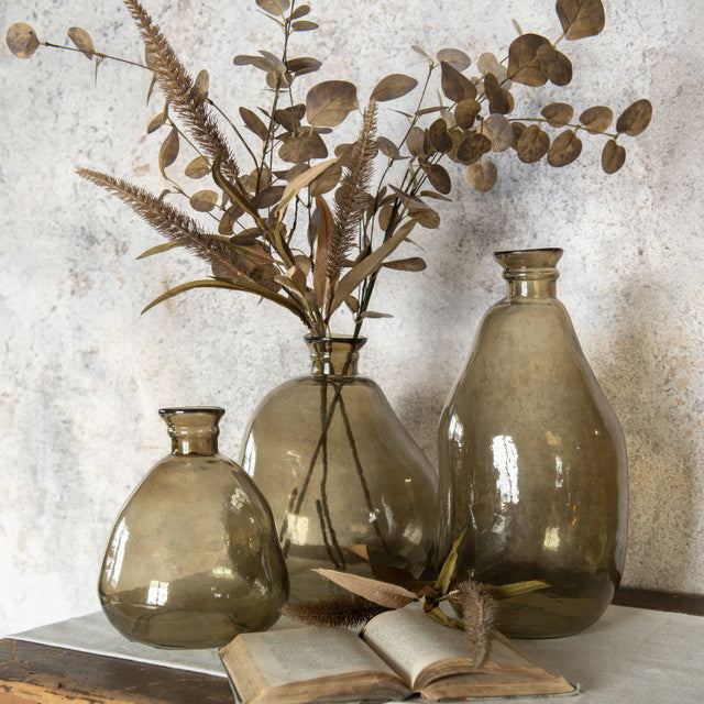 Brown Artisan Vase