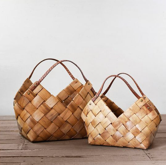 Loft Wood Basket