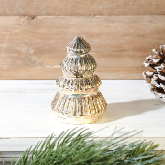 Gold Glass Deco Tree