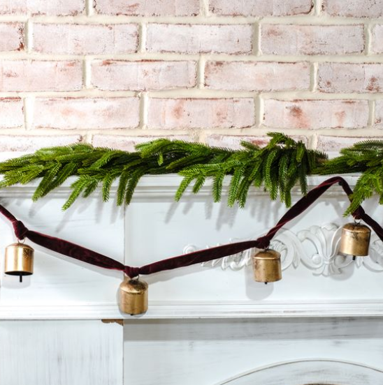 Maroon Bell Garland