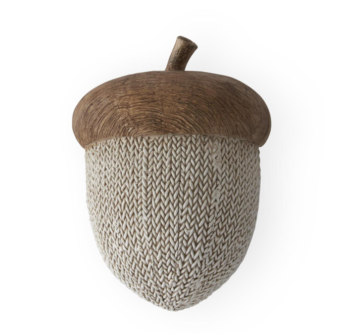 Resin Woven Acorn