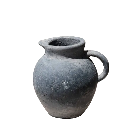 9" Charcoal Pitcher Vase