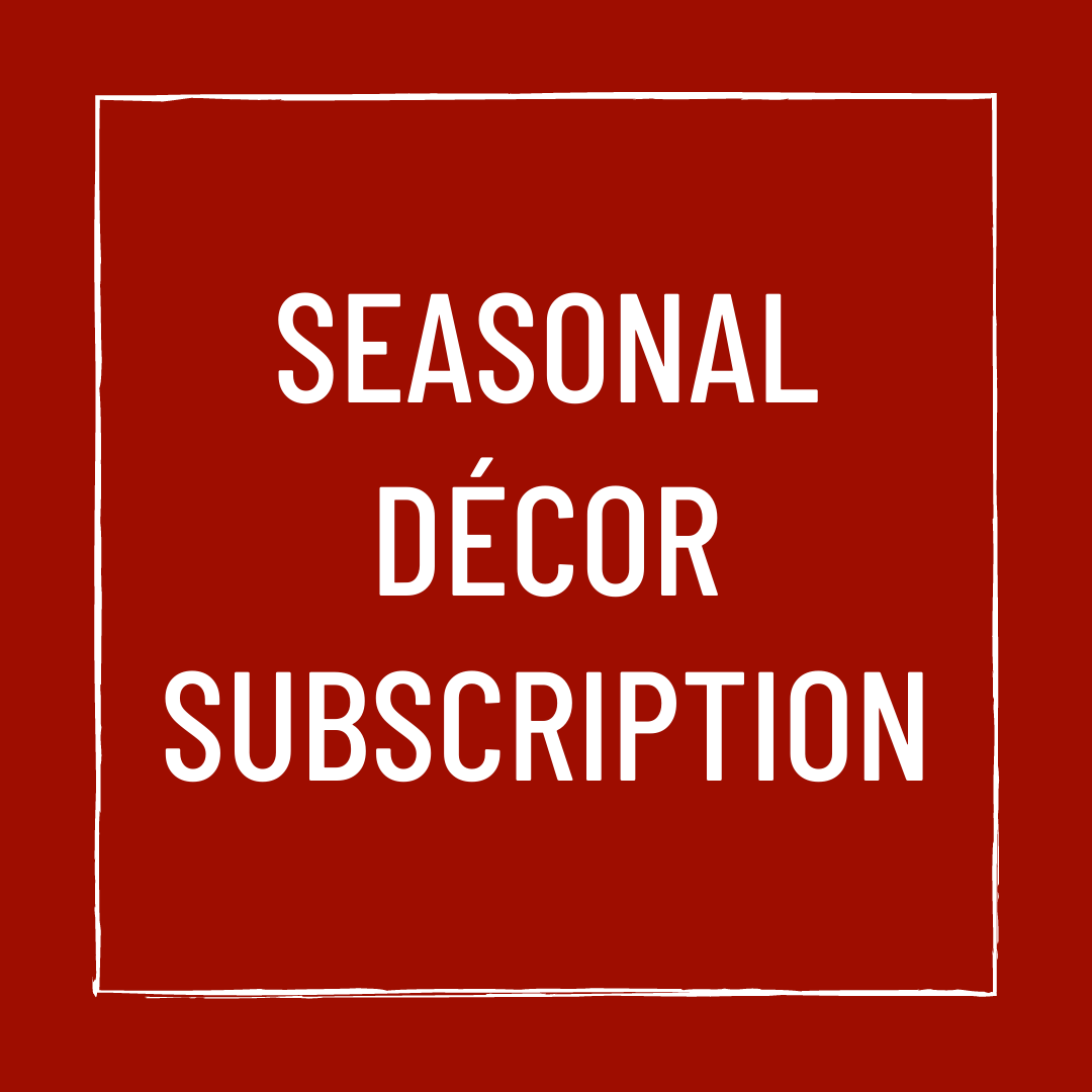 Seasonal Decor Subscription Box
