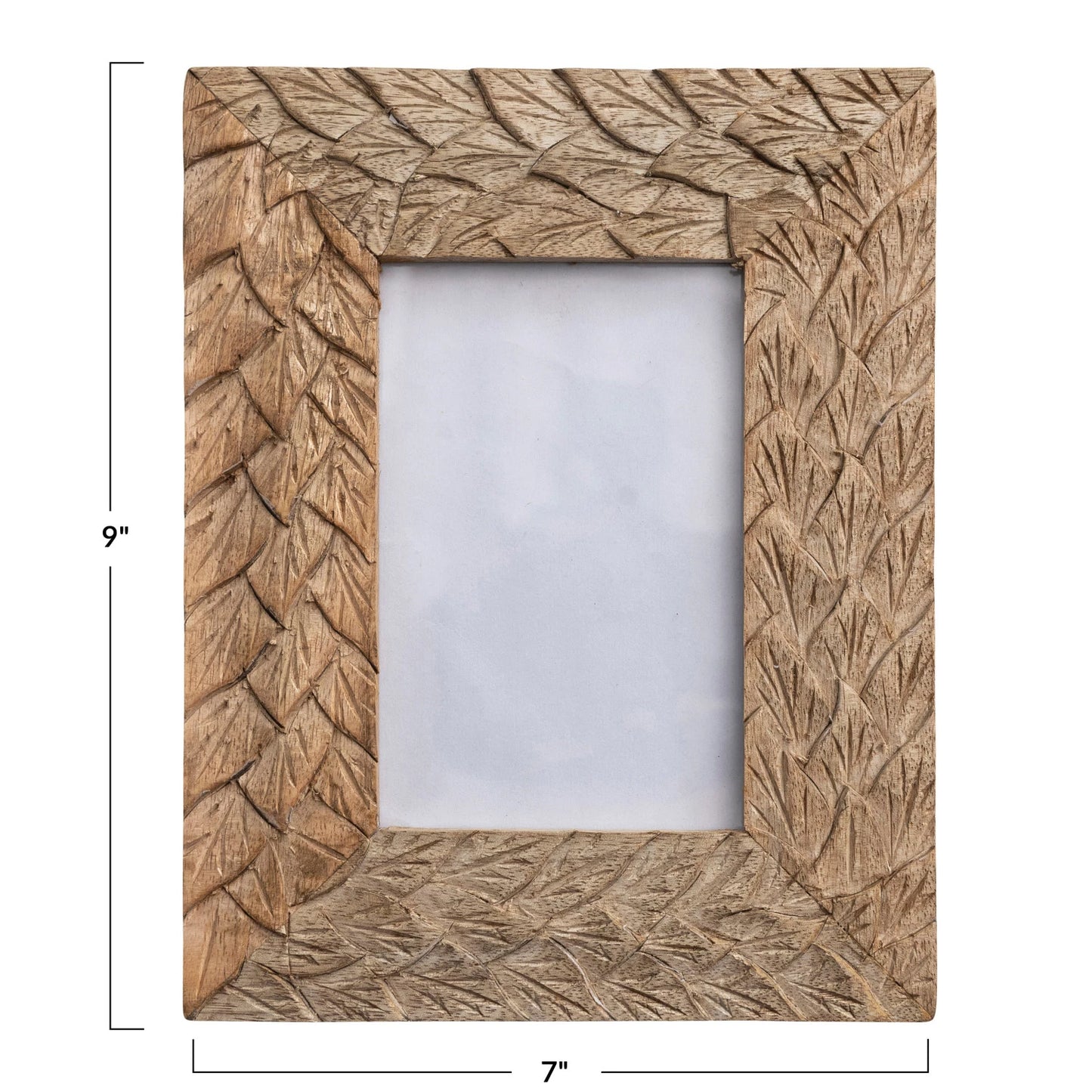 Carved Wood Picture Frame