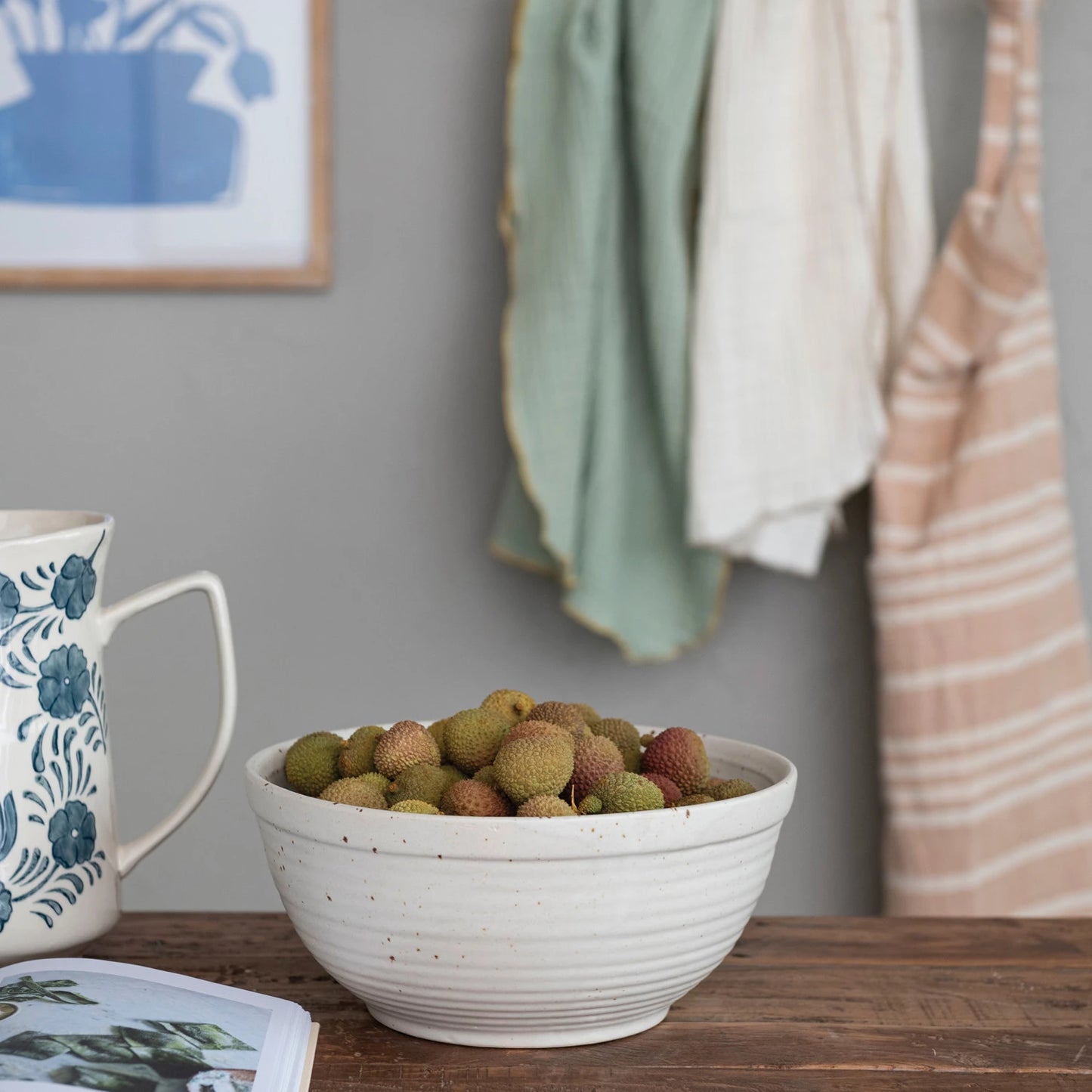 Cream Speckled Bowl