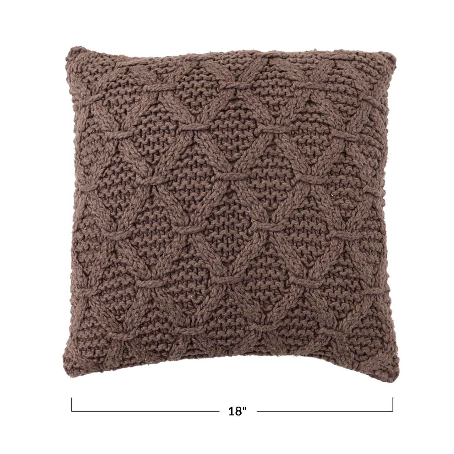 Diamond Pattern Throw Pillow