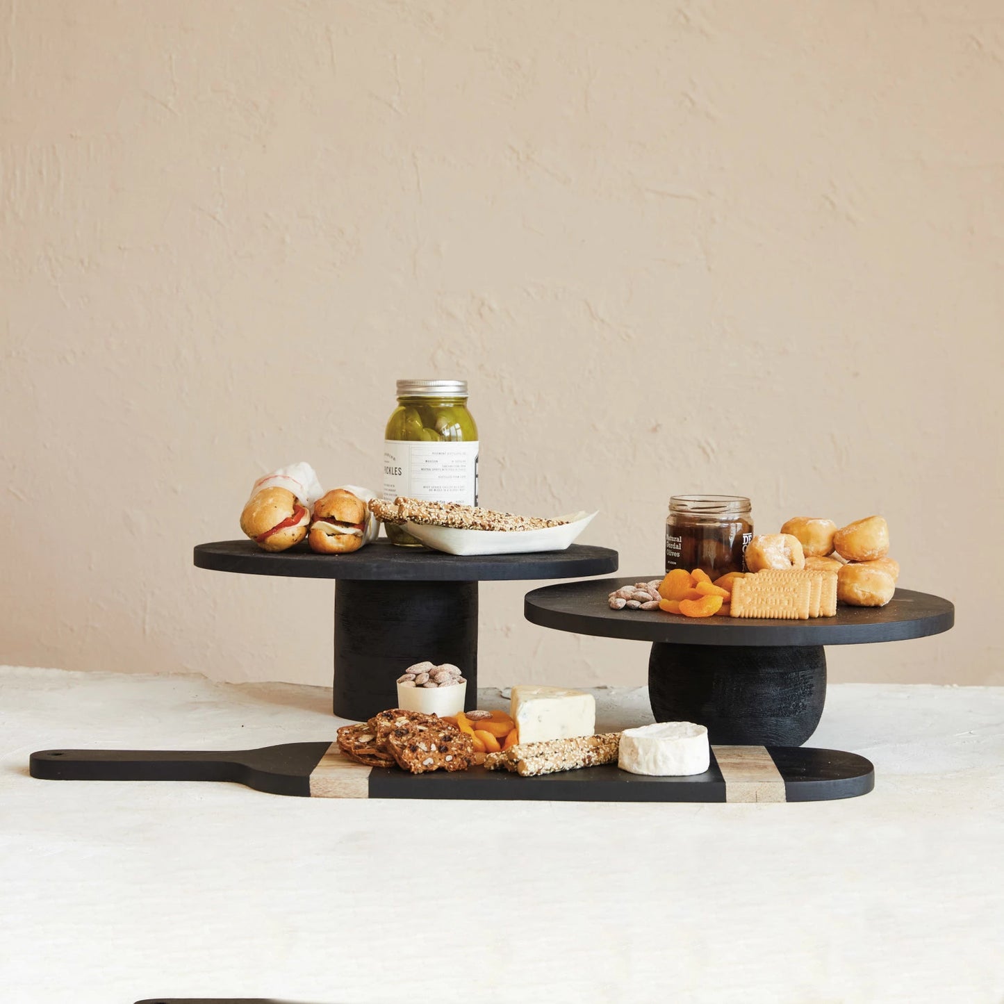 Black & Natural Cutting Board