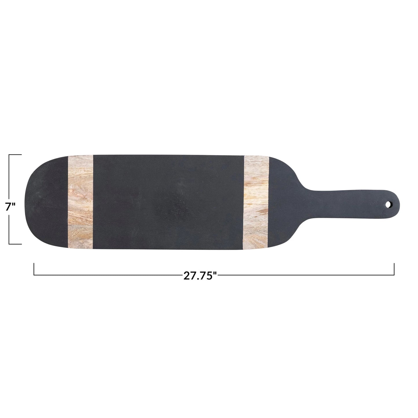 Black & Natural Cutting Board