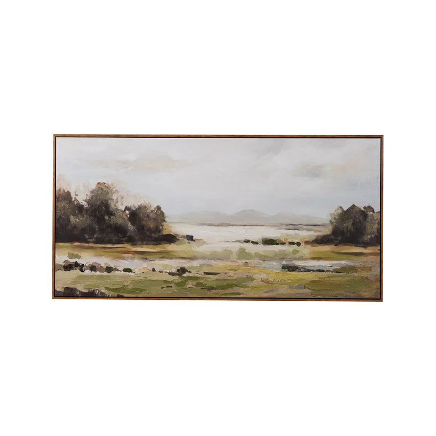 Framed Landscape Canvas