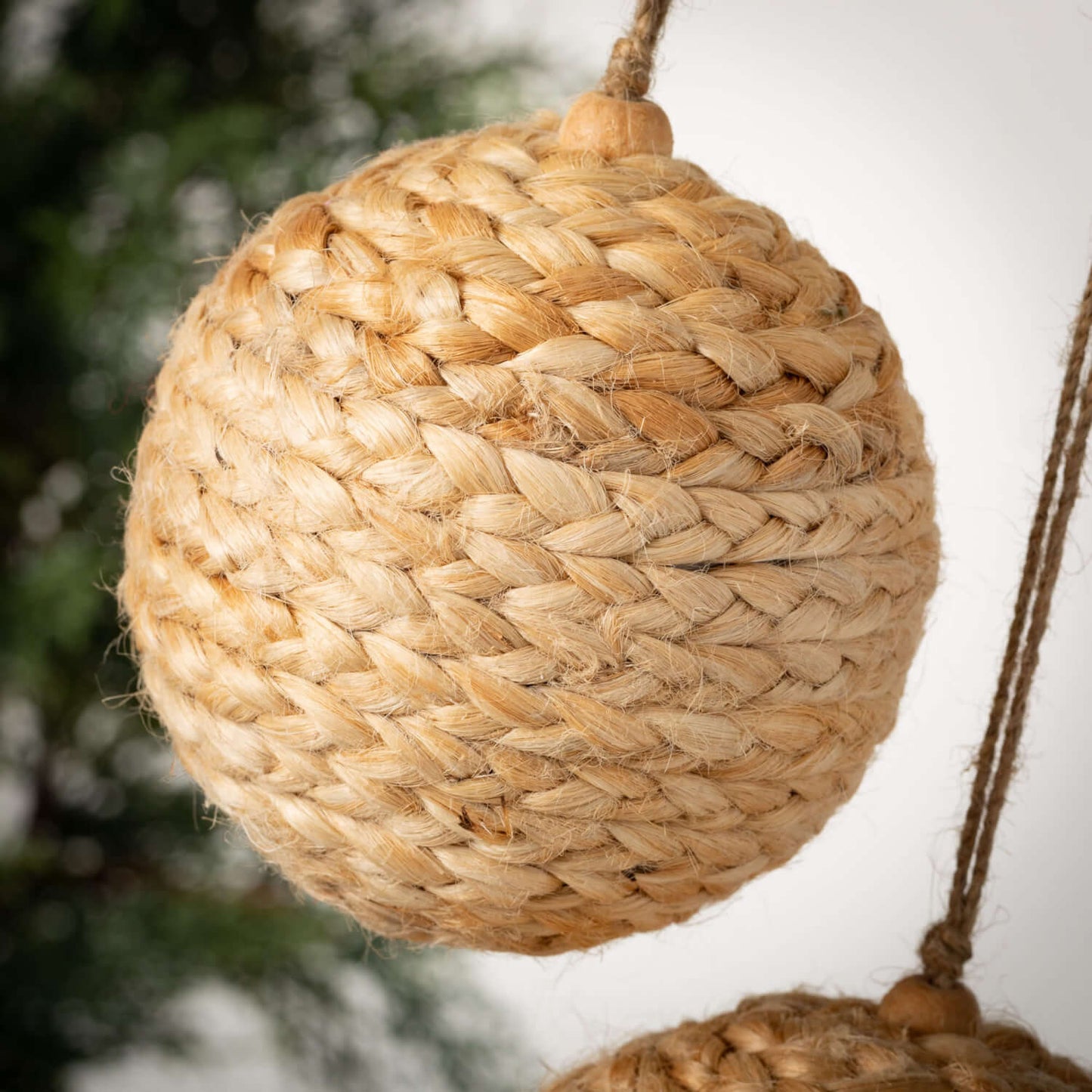 Woven Rattan Ornament
