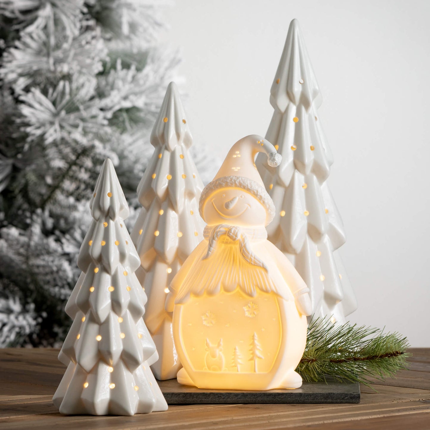 Lighted Christmas Tree