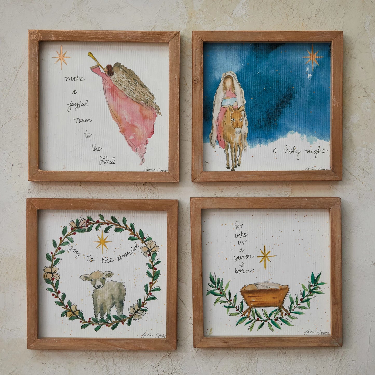Religious Christmas Wall Decor