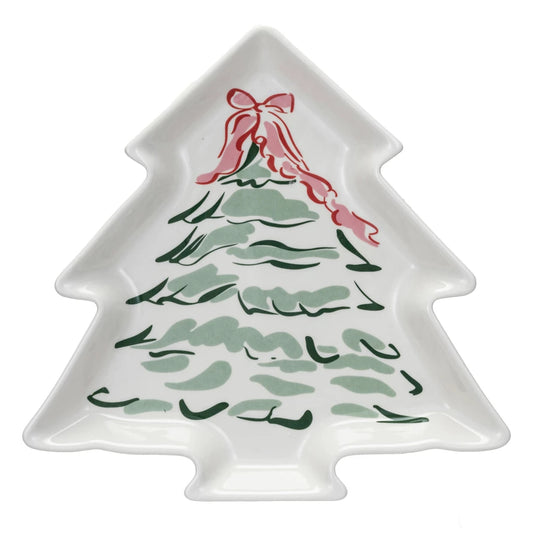 Tree Stoneware Plate