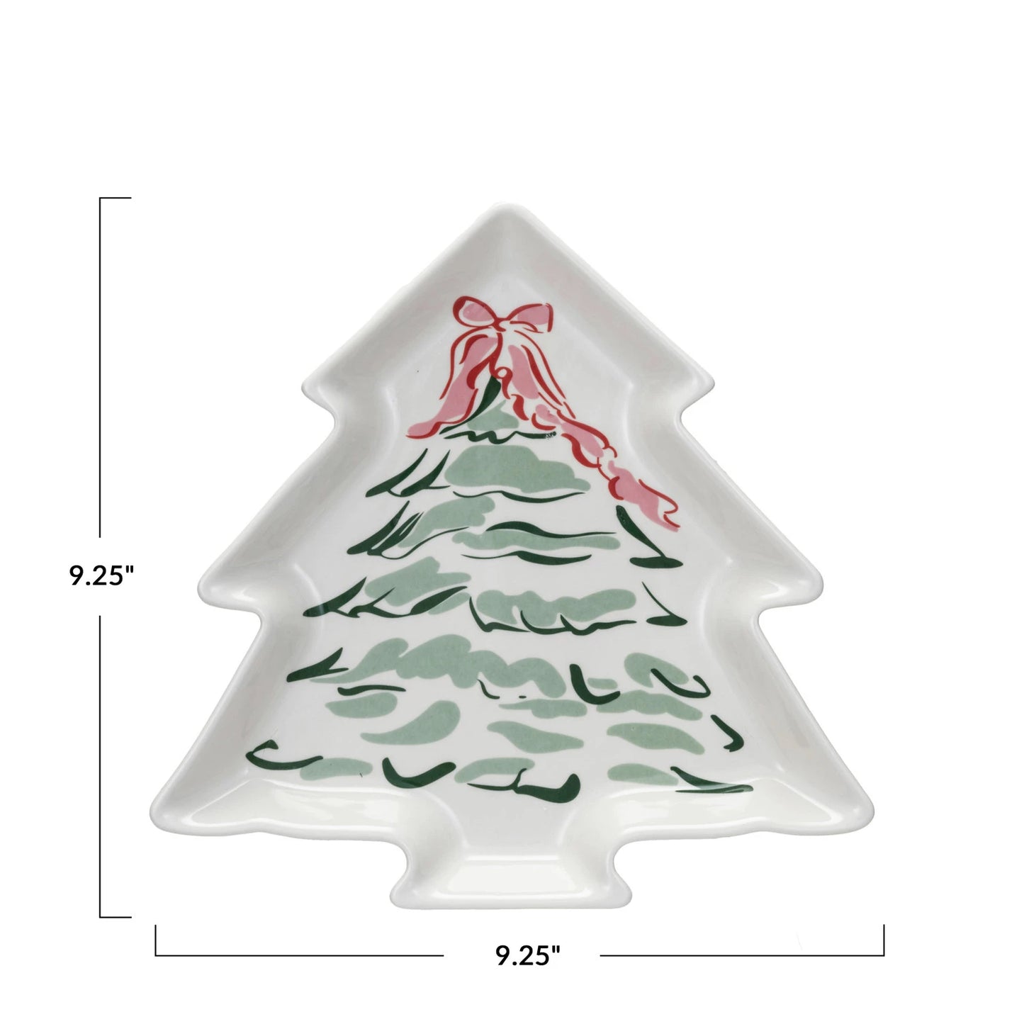 Tree Stoneware Plate