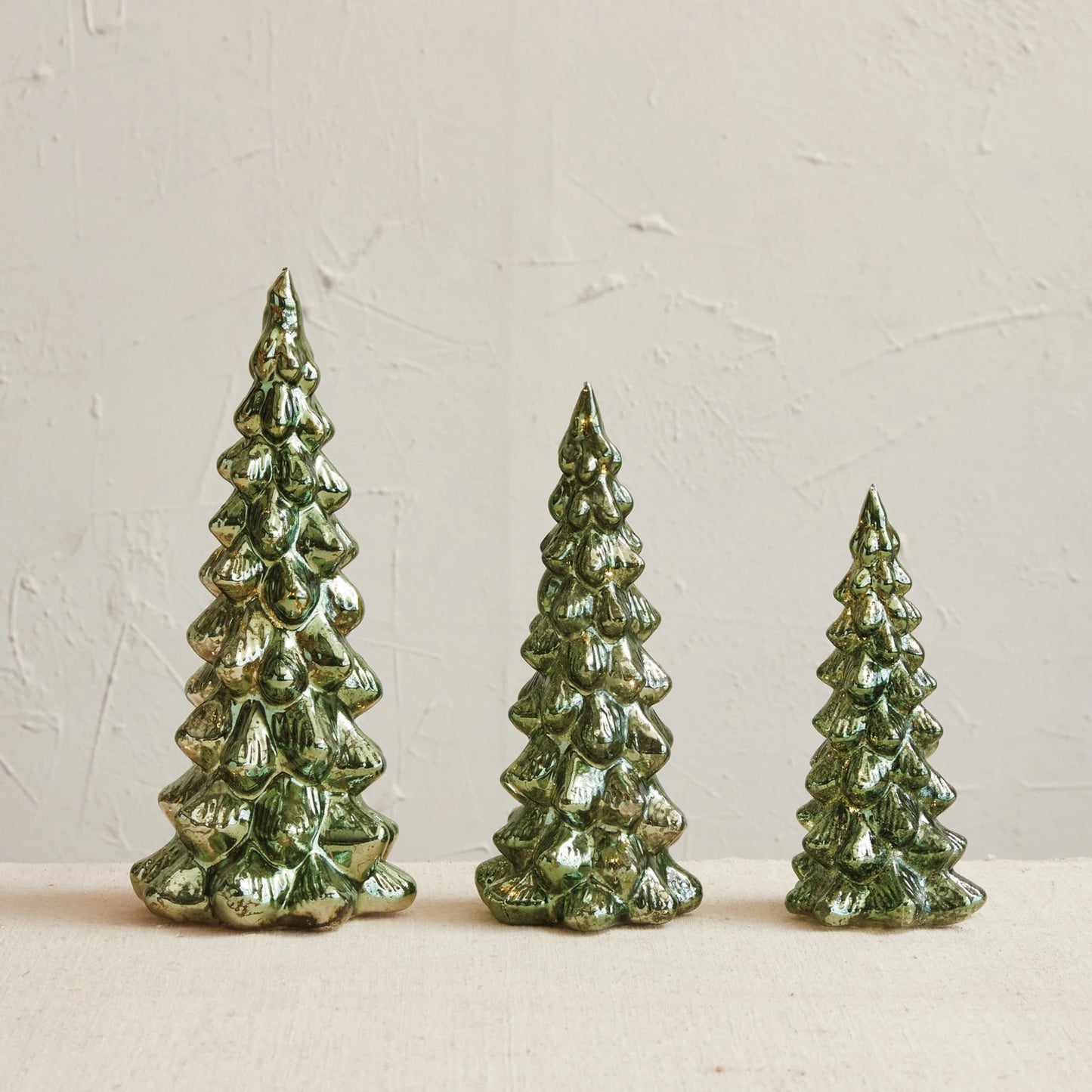 Mercury Green LED Trees