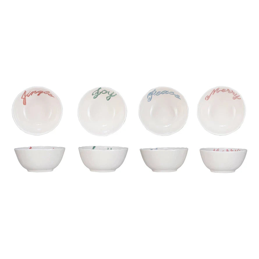 Holiday Stoneware Bowls