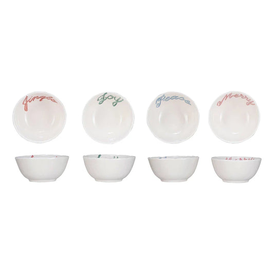 Holiday Stoneware Bowls
