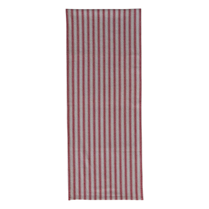 Red Striped Table Runner