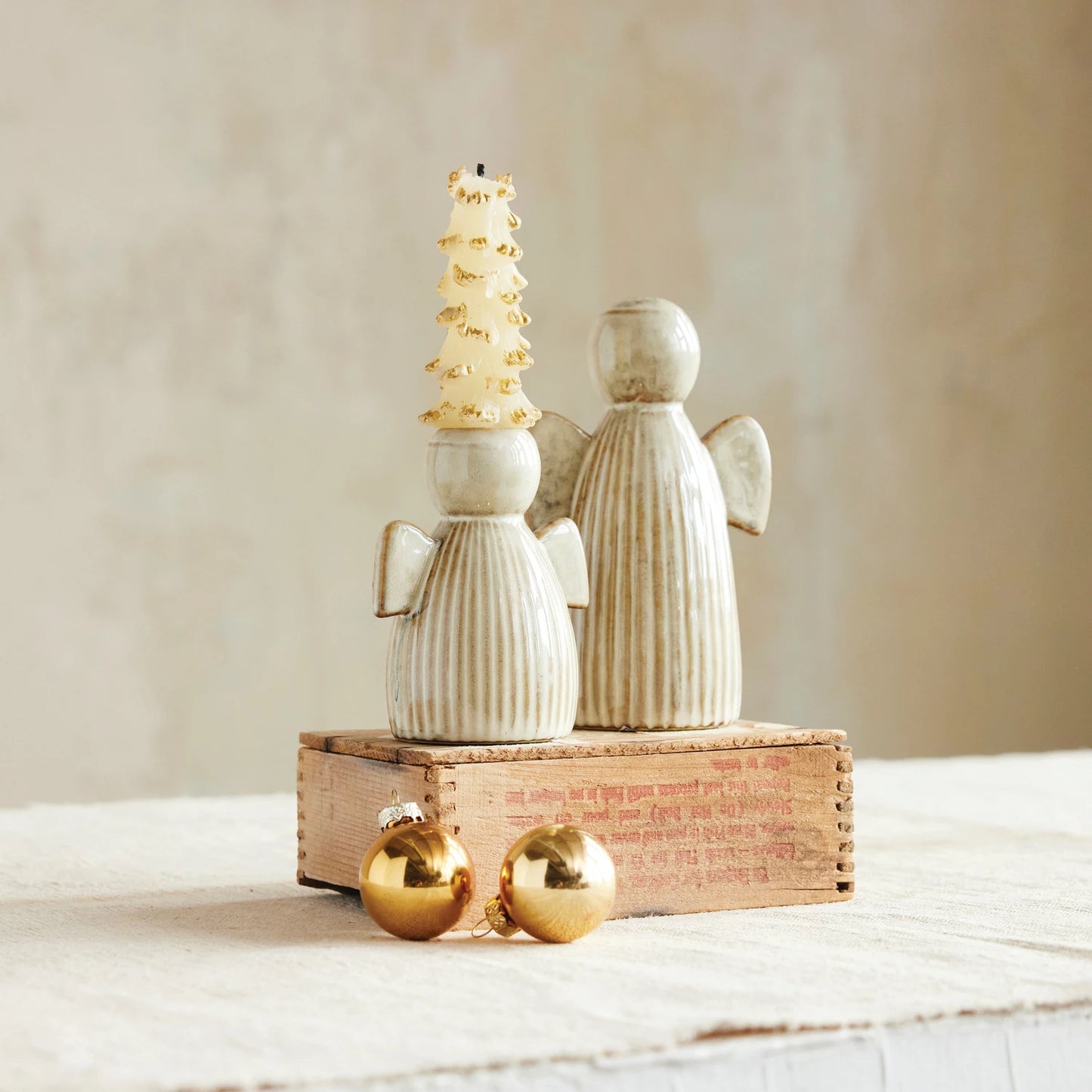Tan Fluted Angel