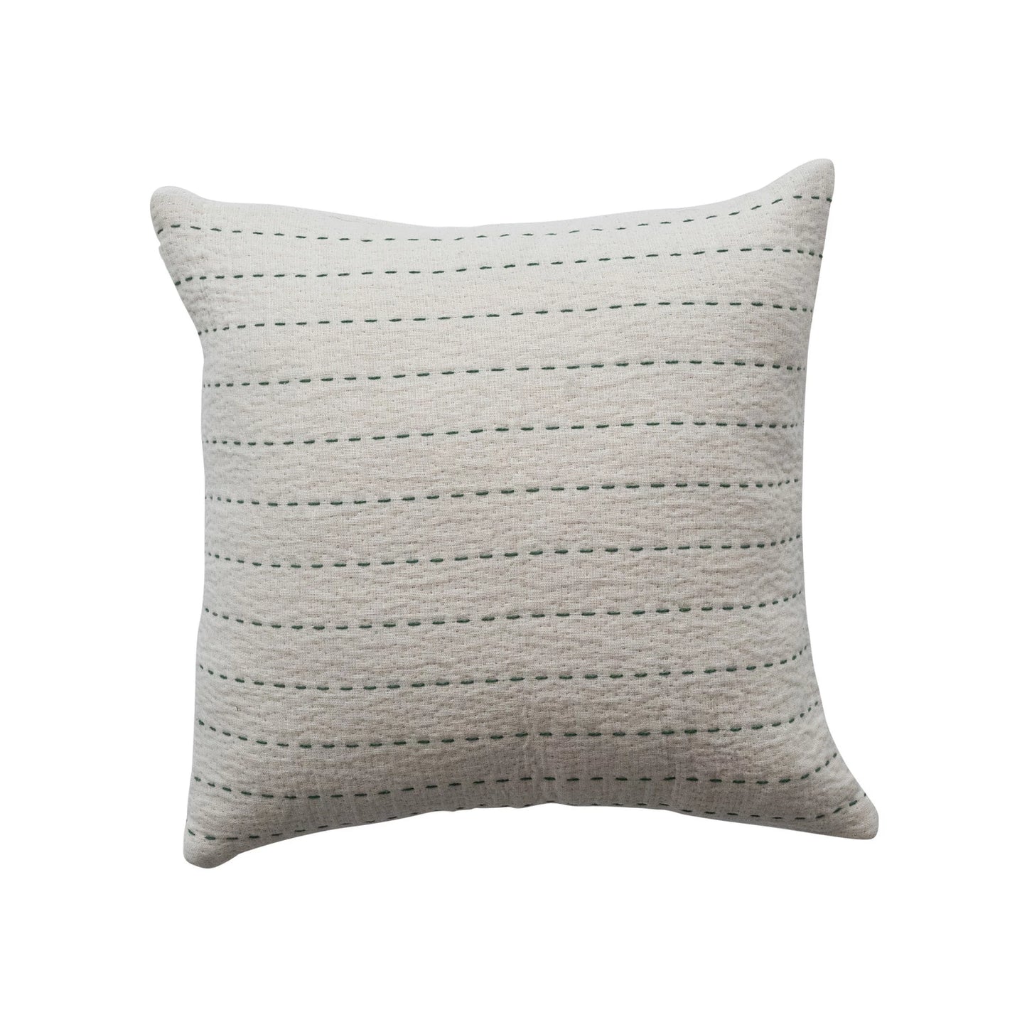 Kantha Stiched Throw Pillow