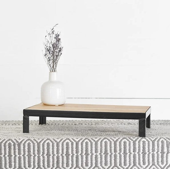 Iron Wood Serving Stand