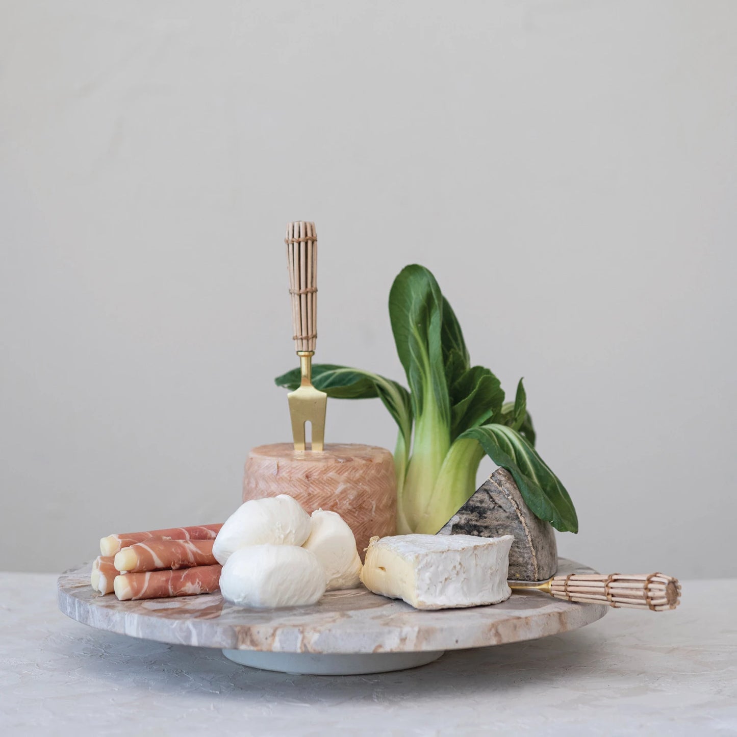 Real Marble Lazy Susan