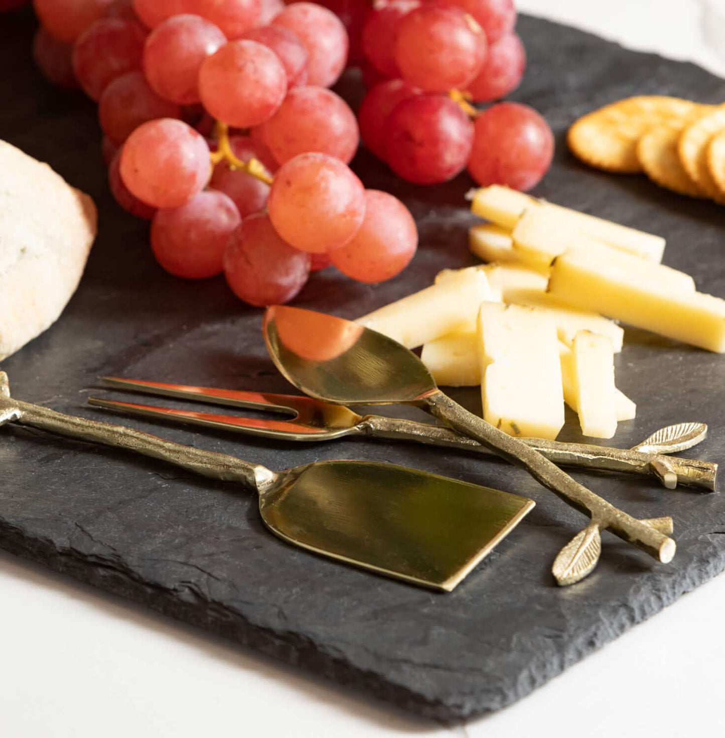 Gold Branch Cheese Server