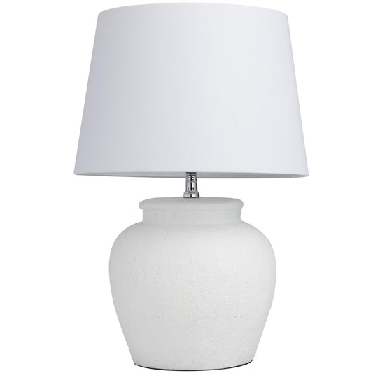 White Cement Lamp