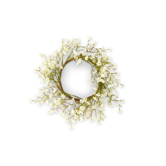 White Berry Candle Ring