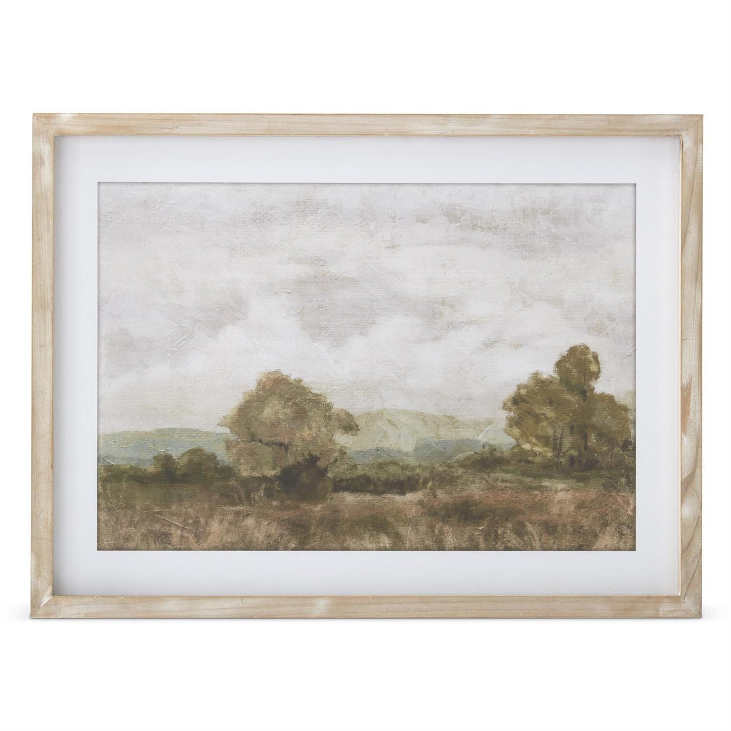 Framed Matted Landscape
