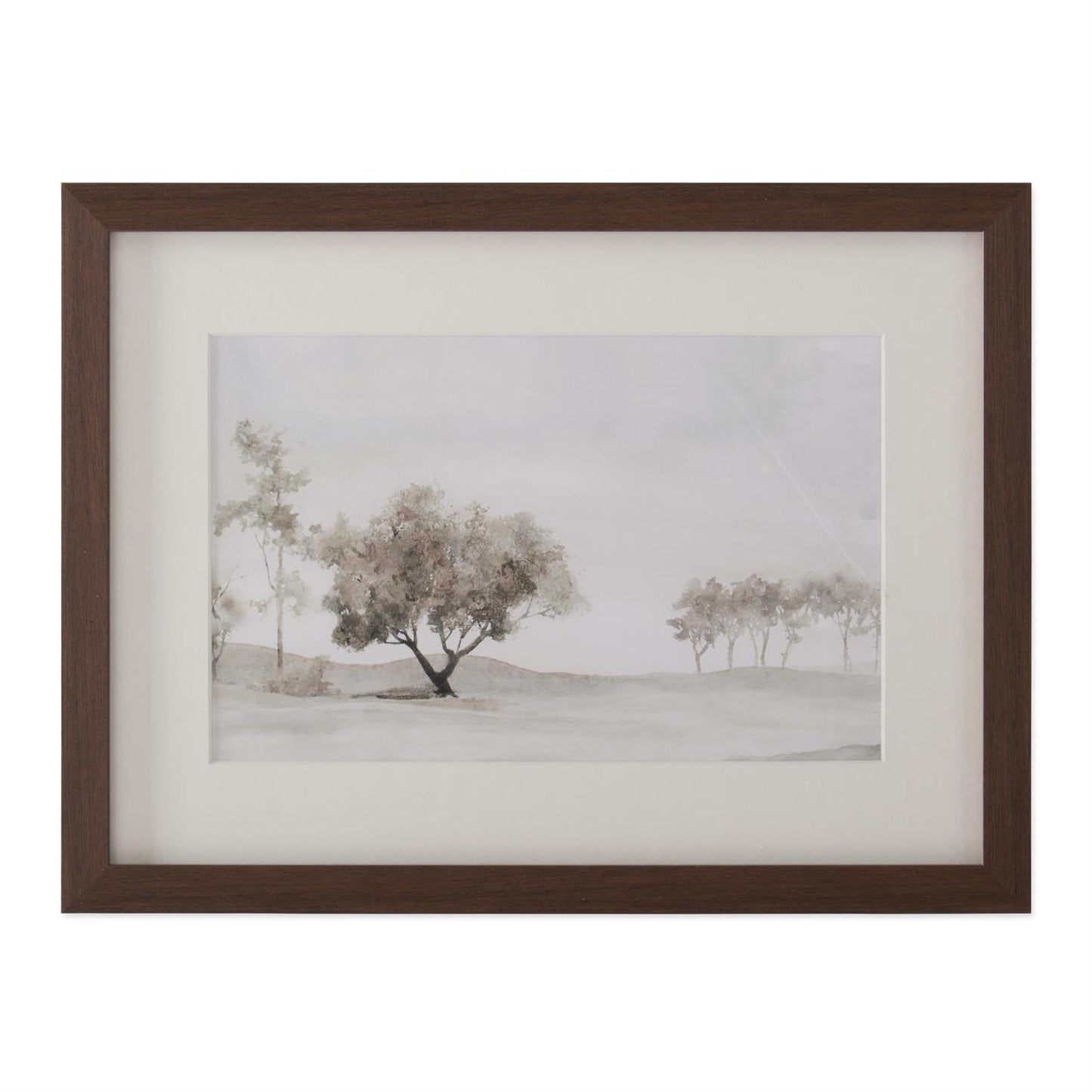16" Framed Watercolor Landscape