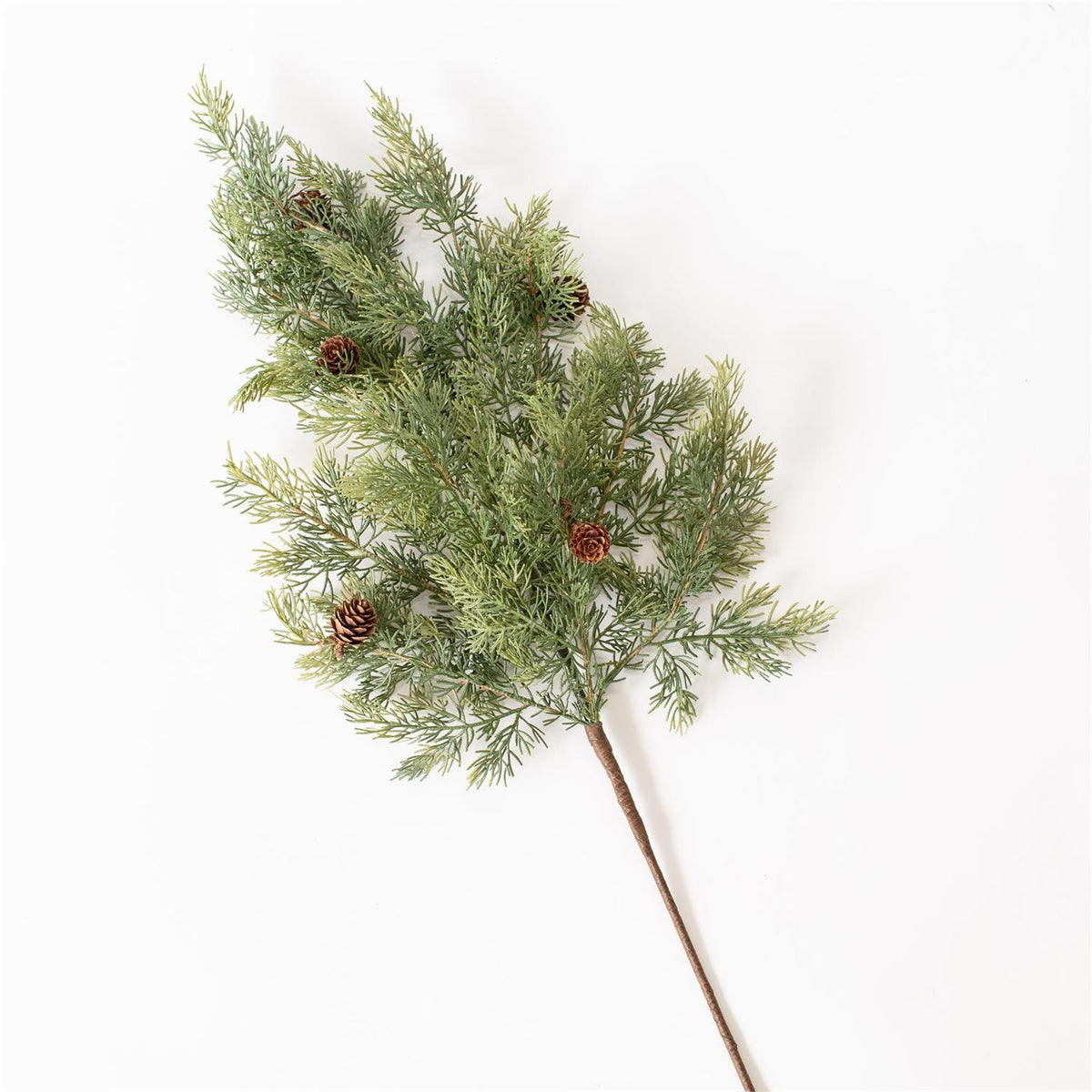 30" Cypress Pinecone Stem