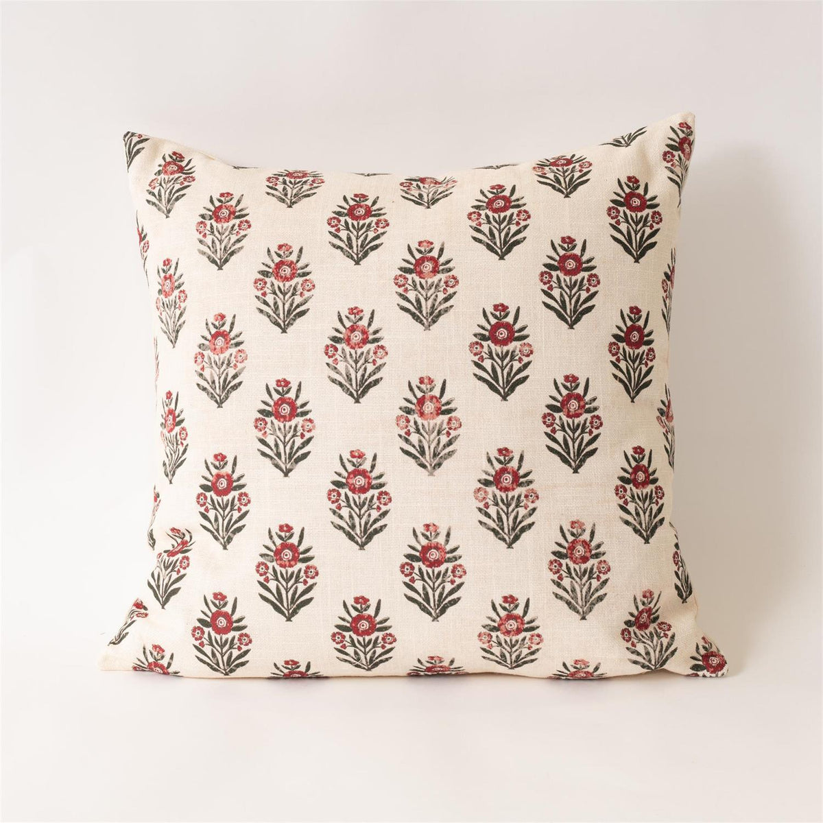 Christmas Block Print Pillow