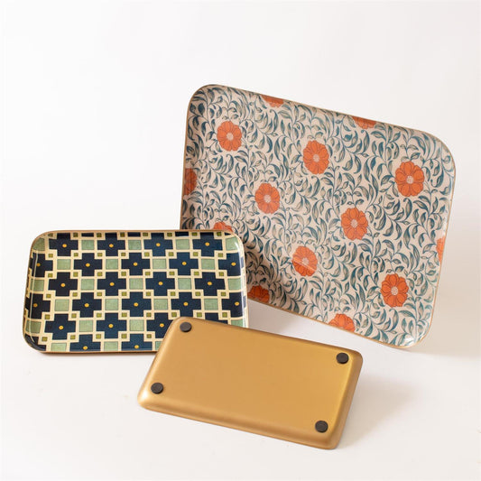 Pattern Play Decorative Iron Tray