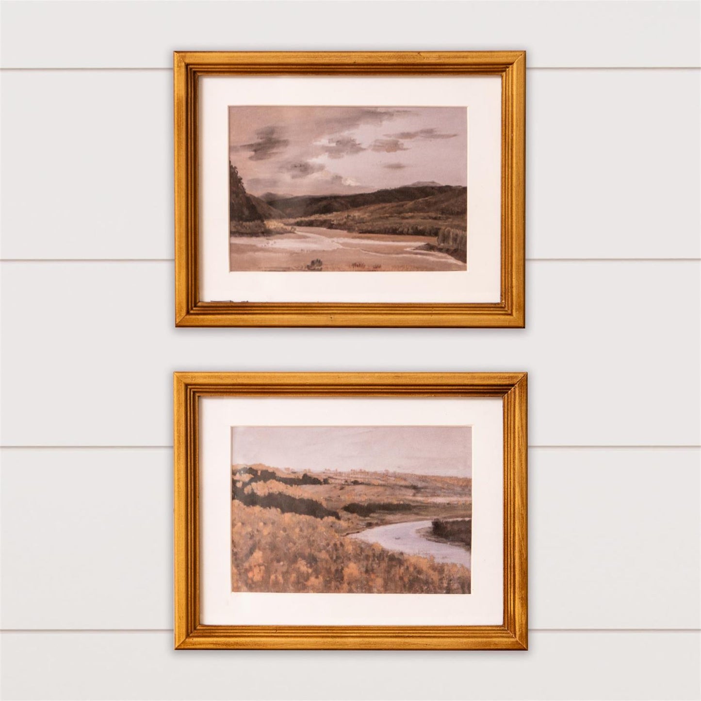 Framed Antique Landscape Prints