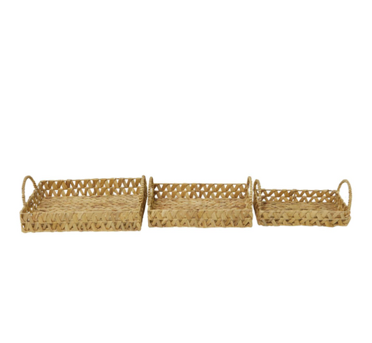 Seagrass Rectangle Tray