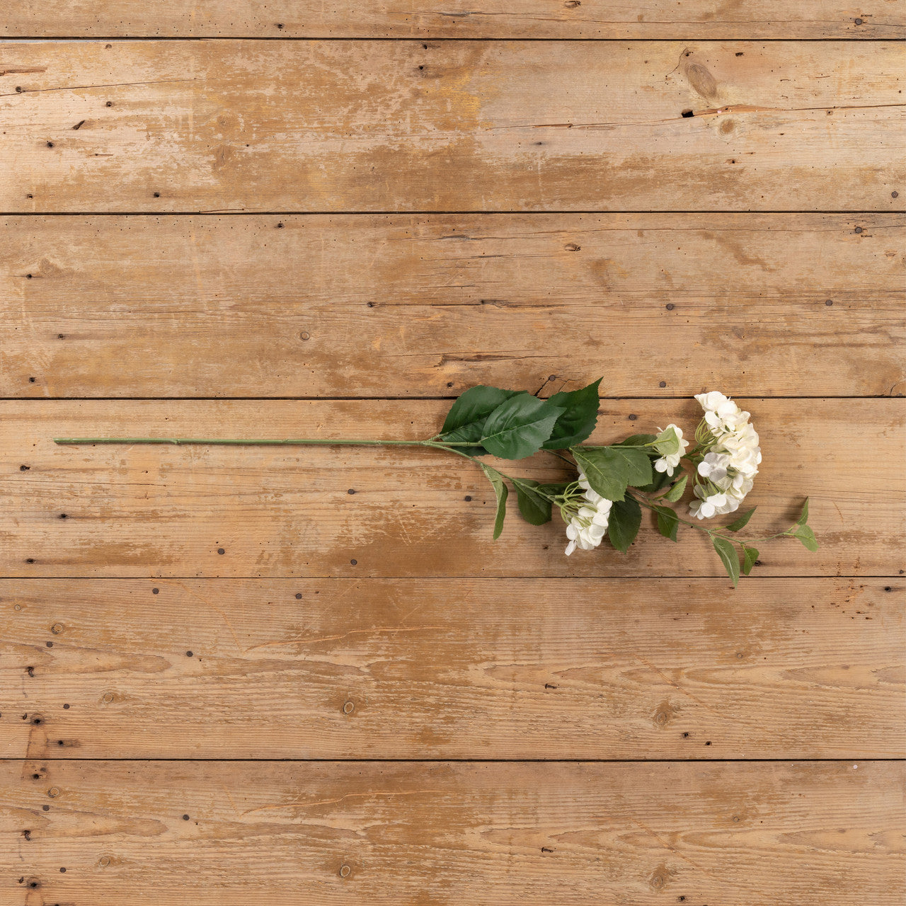 37" Ivory Hydrangea Spray