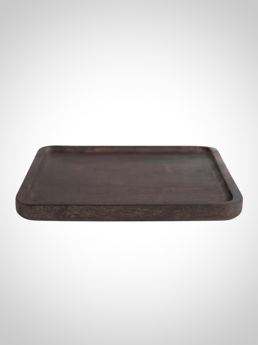Espresso Wood Plate