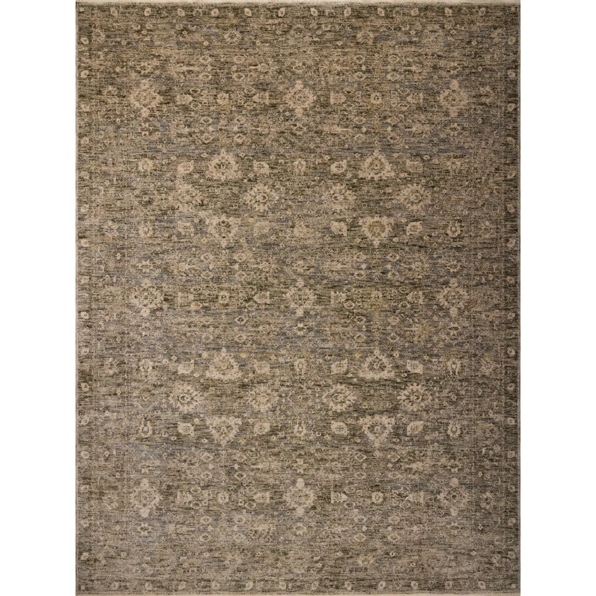 Magnolia Home Rug by Joanna Gaines mutli color brown and texture.