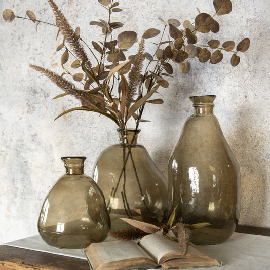 Brown Artisan Vase
