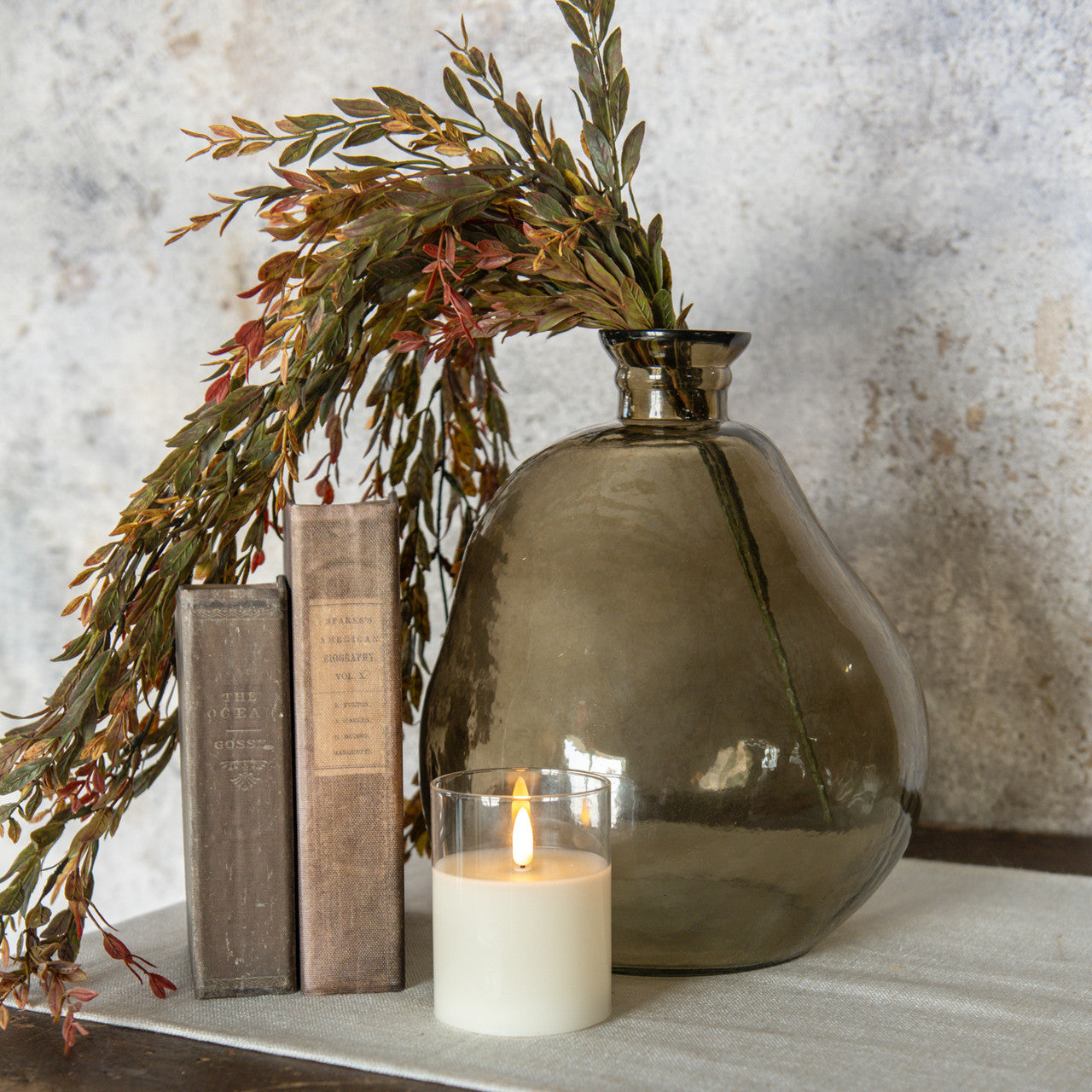 Brown Artisan Vase